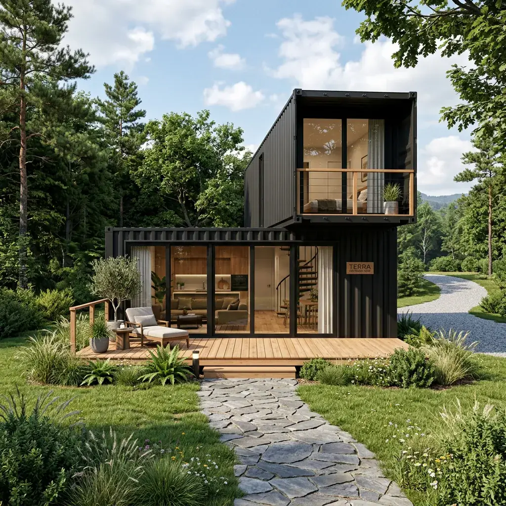 Model BH-CT-501 Modular Container House by Bongshai Housing