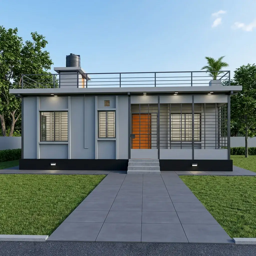 Residential prefab housing by Bongshai Housing
